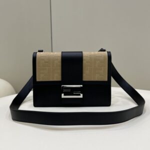 Replica Fendi Baguette Pouch Black - Best Fake Designer Bags