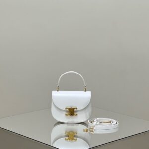 Replica Celine  Mini  Triomphe White - Best Fake Designer Bags