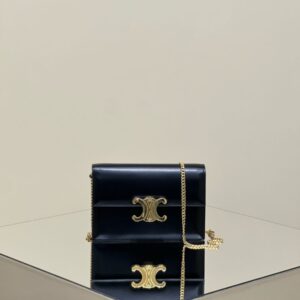 Replica Celine Clutch Soir Black - Best Fake Designer Bags