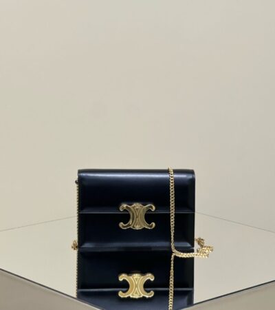 Replica Celine Clutch Soir Black - Best Fake Designer Bags