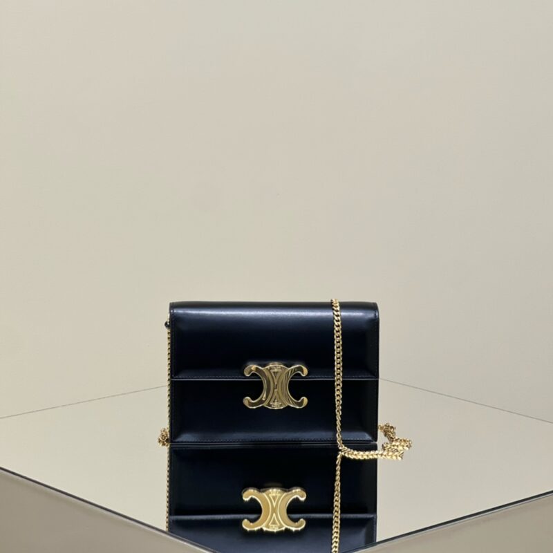 Replica Celine Clutch Soir Black - Best Fake Designer Bags