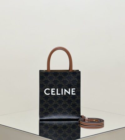 Replica Celine Triomphe Cabas Mini Tote - Best Fake Designer Bags
