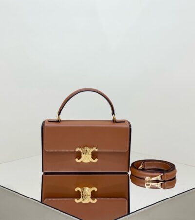 Replica Celine Triomphe Blandine Brown - Best Fake Designer Bags