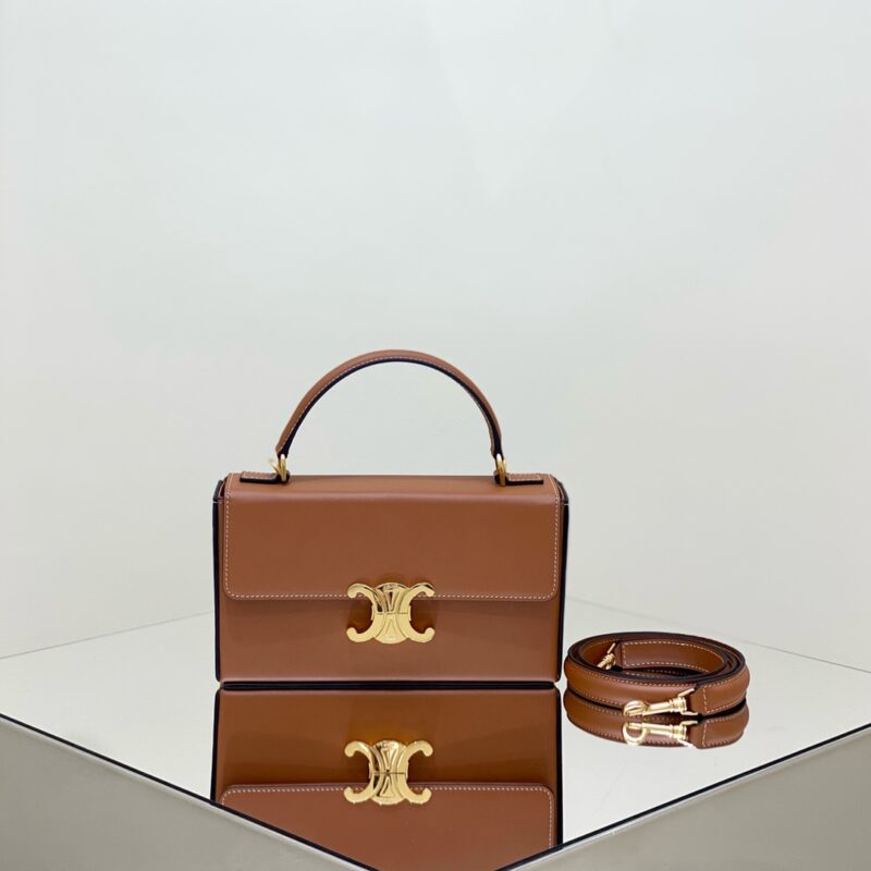 Replica Celine Triomphe Blandine Brown - Best Fake Designer Bags