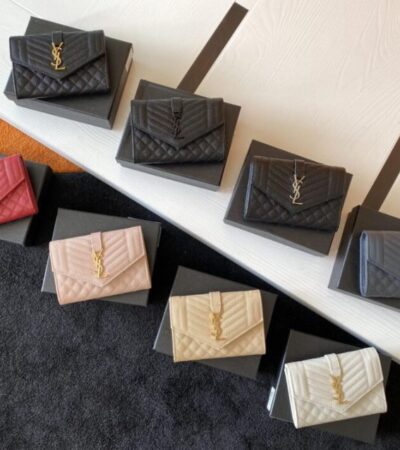 Replica Yves Saint Laurent  Envelope Flap Wallet - Best Fake Designer Bags