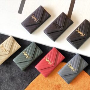 Replica Yves Saint Laurent Large Flap Wallet - Best Fake Designer Bags