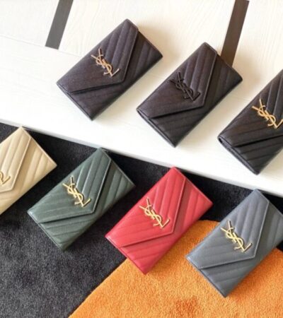 Replica Yves Saint Laurent Large Flap Wallet - Best Fake Designer Bags