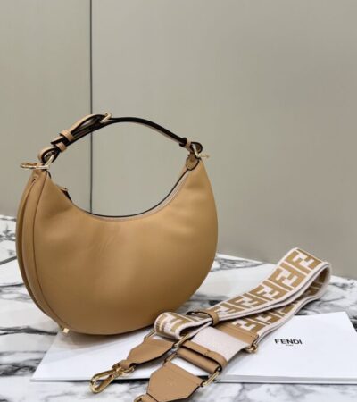 Replica Fendi Fendigraphy Large Brown - Best Fake Designer Bags