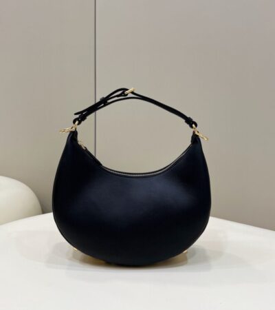 Replica Fendi Fendigraphy Large Black - Best Fake Designer Bags