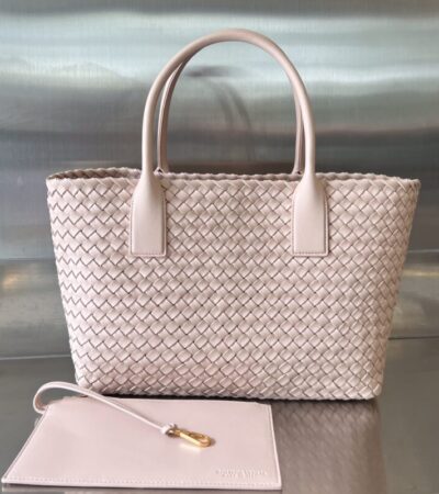 Replica Bottega Veneta  Cabat Tote Pink - Best Fake Designer Bags