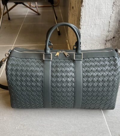 Replica Bottega Veneta Travel Bag Grey - Best Fake Designer Bags