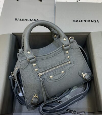 Replica Balenciaga Neo Classic City Grey - Best Fake Designer Bags