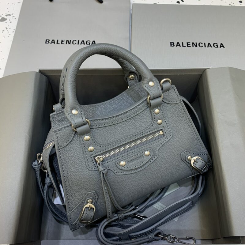 Replica Balenciaga Neo Classic City Grey - Best Fake Designer Bags