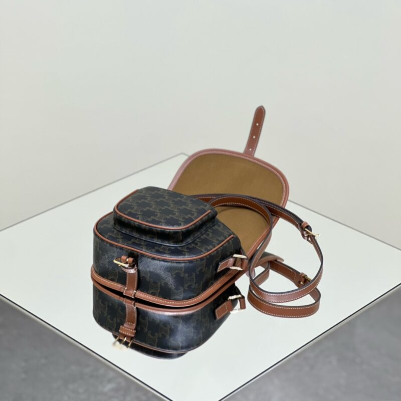 Replica Celine Triomphe Canvas Folco - top-tier luxury replica shoulder bag