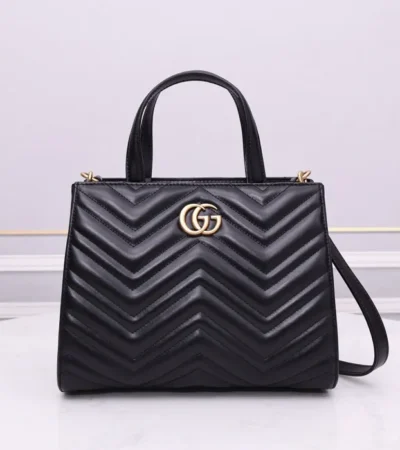 Replica GUCCI GG MARMONT MEDIUM TOTE BAG - Best Fake Designer Bags
