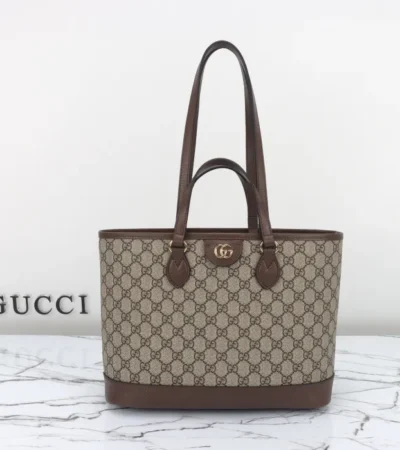 Replica GUCCI OPHIDIA SMALL TOTE BAG - Best Fake Designer Bags