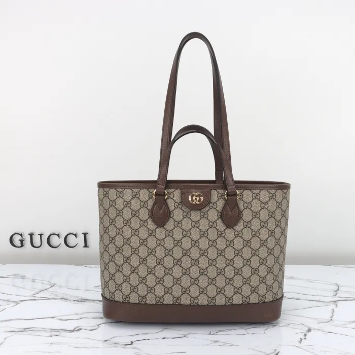 Replica GUCCI OPHIDIA SMALL TOTE BAG - Best Fake Designer Bags