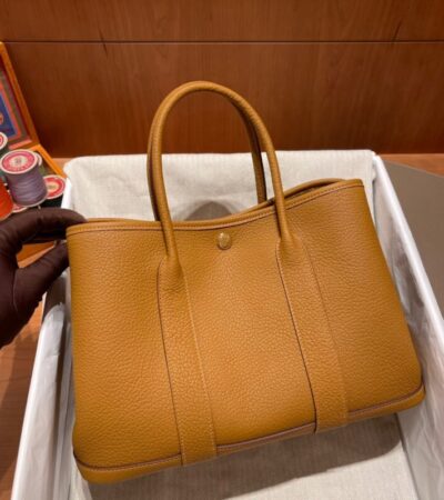 Replica Hermes Garden Party 30cm Sesame - Best Fake Designer Bags