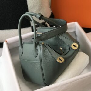 Replica Hermes Lindy Almond Green - Best Fake Designer Bags