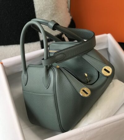 Replica Hermes Lindy Almond Green - Best Fake Designer Bags