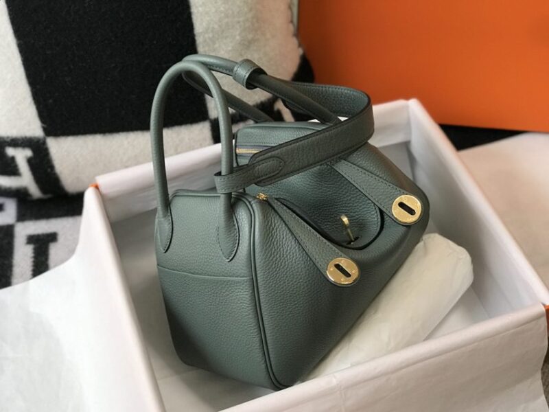 Replica Hermes Lindy Almond Green - Best Fake Designer Bags