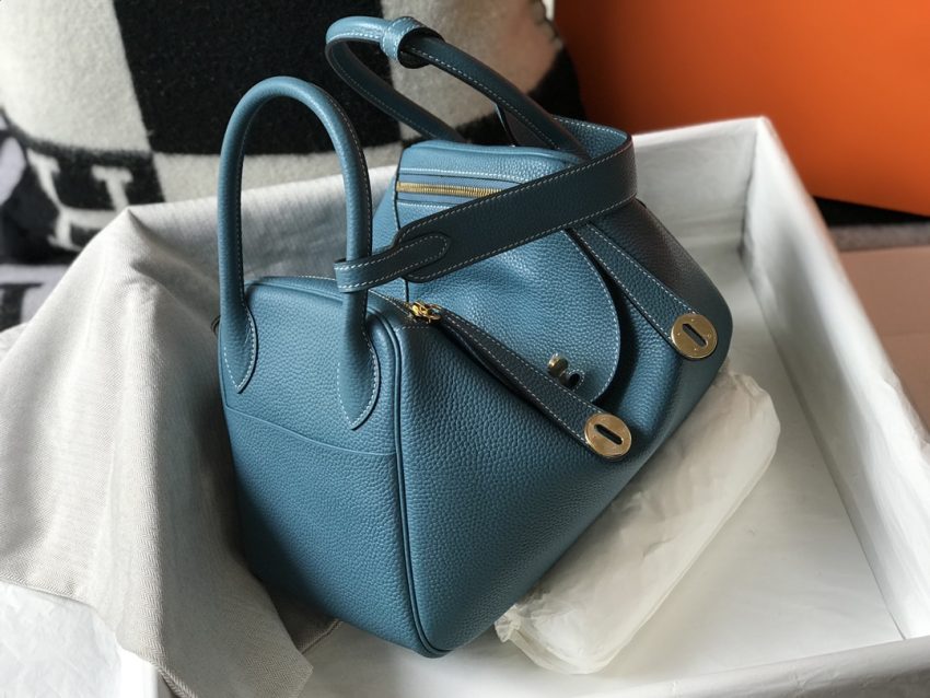 Replica Hermes Lindy Blue - Best Fake Designer Bags