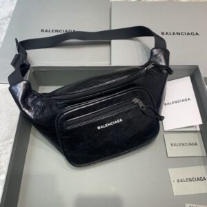 Replica Balenciaga Everyday Bag Patent Black - Best Fake Designer Bags