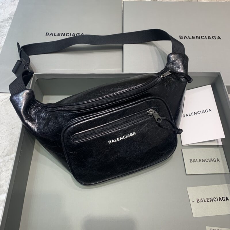 Replica Balenciaga Everyday Bag Patent Black - Best Fake Designer Bags