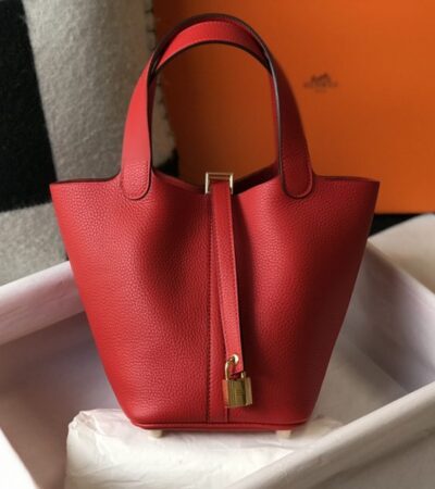 Replica Hermes Picotin Lock Red - Best Fake Designer Bags