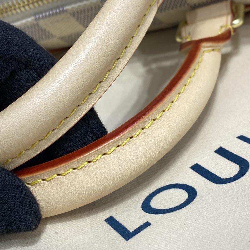 Replica Louis Vuitton Speedy White Grid - 1:1 designer replica handbag