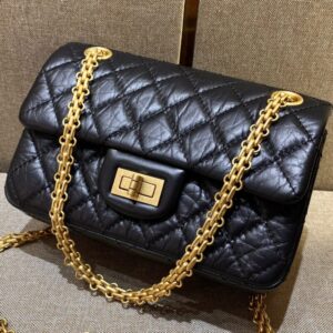 Replica CHANEL 2.55 Mini Bag Black - Best Fake Designer Bags
