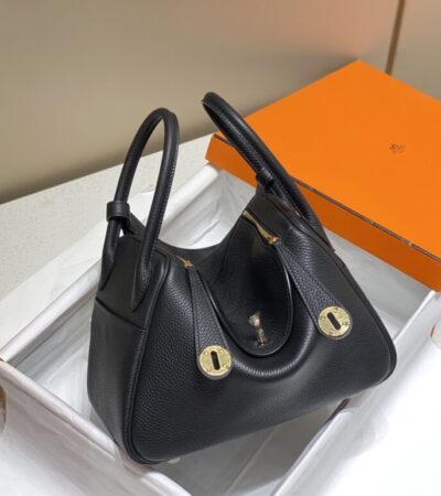 Replica Hermes Lindy Black - Best Fake Designer Bags