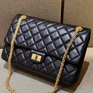 Replica CHANEL 2.55 Bag Black - Best Fake Designer Bags