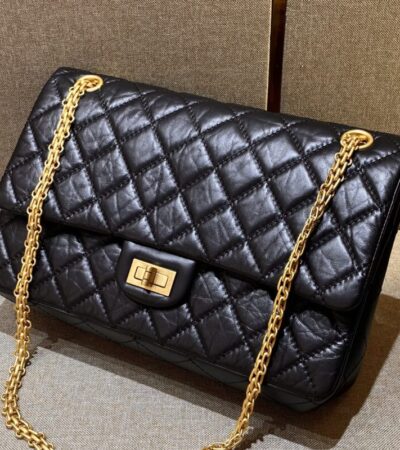 Replica CHANEL 2.55 Bag Black - Best Fake Designer Bags