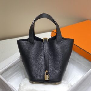 Replica Hermes Picotin Lock  Black - Best Fake Designer Bags