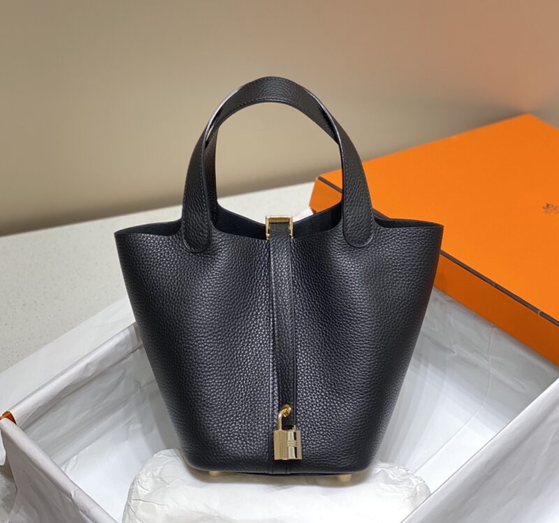 Replica Hermes Picotin Lock  Black - Best Fake Designer Bags