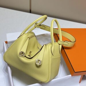 Replica Hermes Lindy Yellow - Best Fake Designer Bags