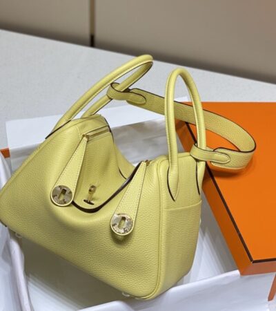 Replica Hermes Lindy Yellow - Best Fake Designer Bags