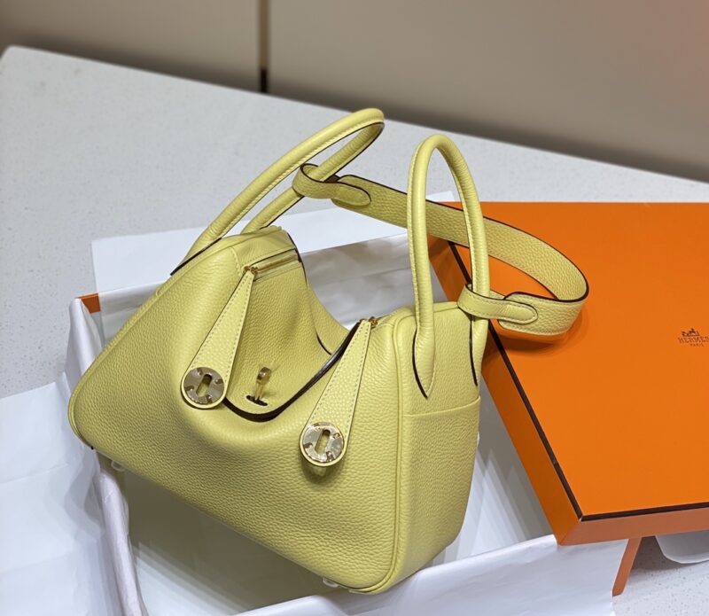 Replica Hermes Lindy Yellow - Best Fake Designer Bags