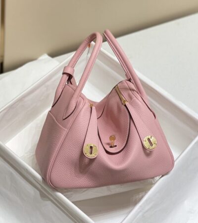 Replica Hermes Lindy Pink - Best Fake Designer Bags