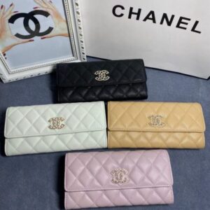 Replica Chanel Long Vertical Wallet - Best Fake Designer Bags