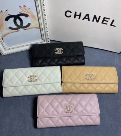 Replica Chanel Long Vertical Wallet - Best Fake Designer Bags
