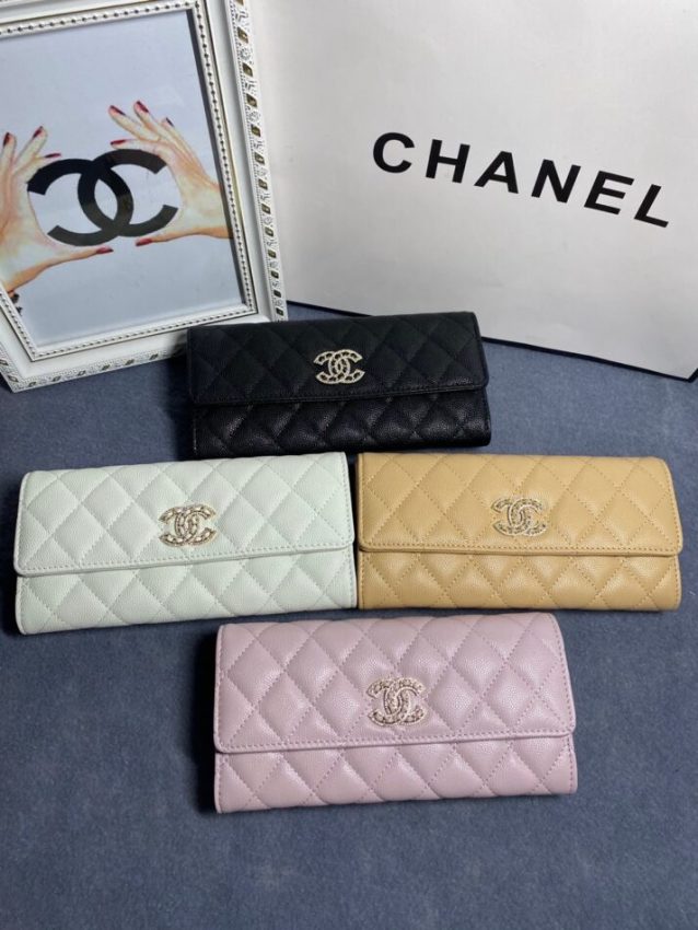 Replica Chanel Long Vertical Wallet - Best Fake Designer Bags