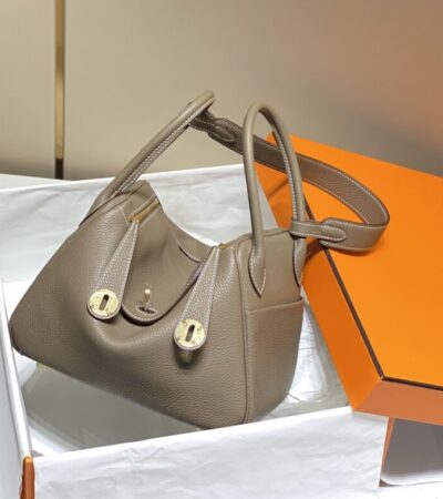 Replica Hermes Lindy Elephant Gray - Best Fake Designer Bags