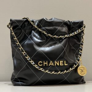 Replica CHANEL 22 Medium Handbag Black - Best Fake Designer Bags