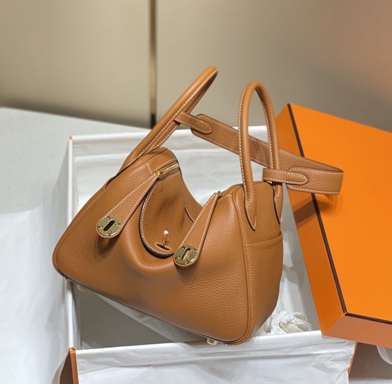 Replica Hermes Lindy Golden Brown - Best Fake Designer Bags