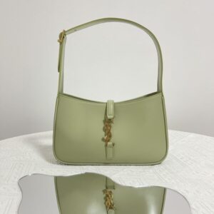 Replica YSL LE 5 A 7 Hobo Olive - Best Fake Designer Bags