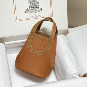 Replica Hermes The Loop Brown - Best Fake Designer Bags