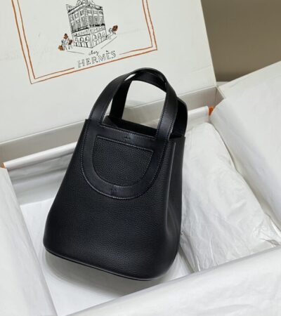 Replica Hermes The Loop Black - Best Fake Designer Bags