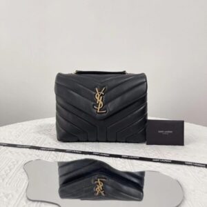 Replica YSL LouLou Small Black - Best Fake Designer Bags